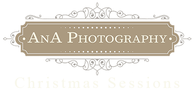 Christmas Sessions with AnA Photography Logo