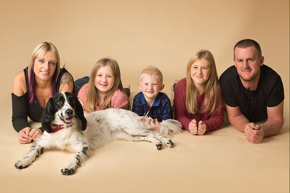 Family Photo Shoot in Cornwall