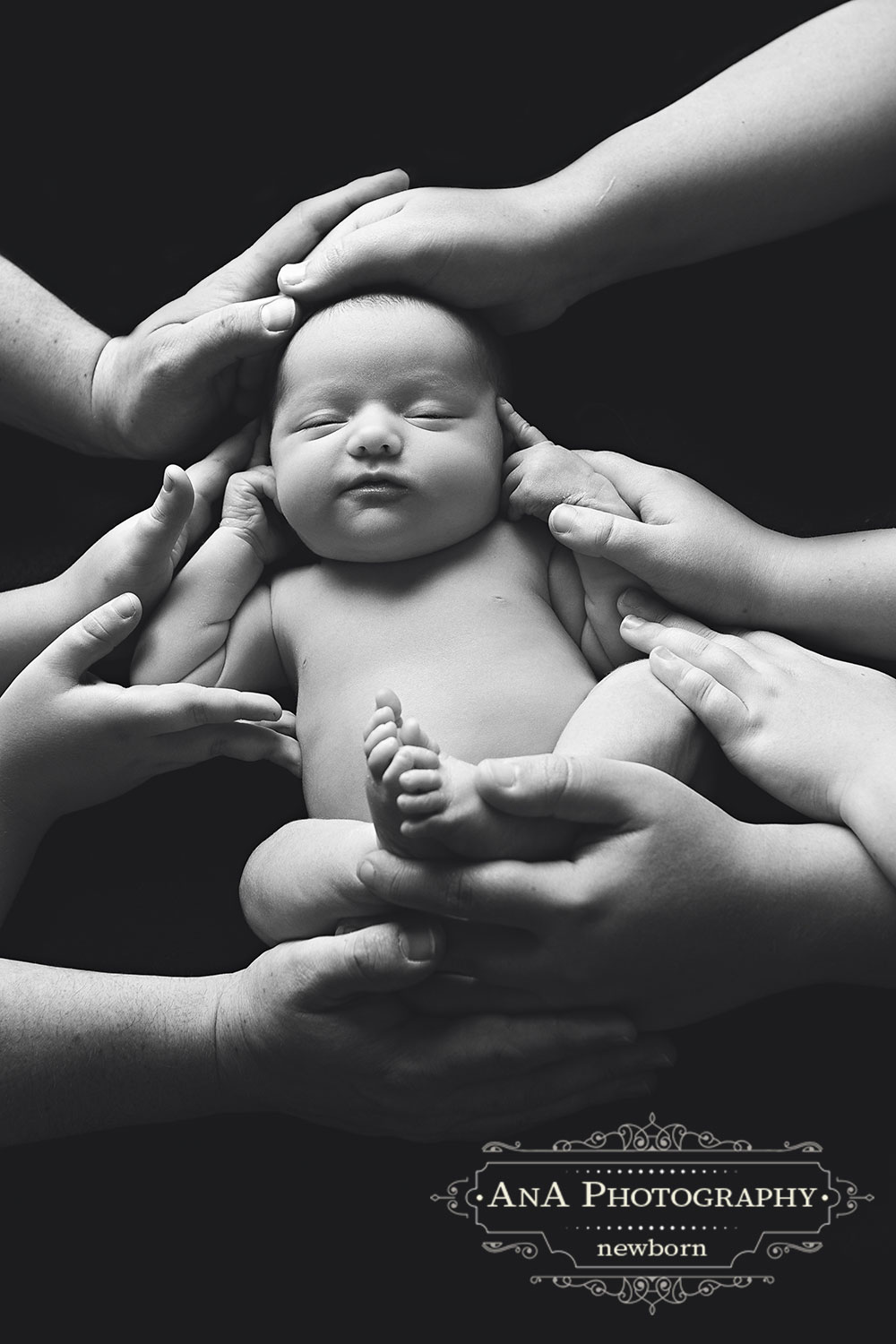 Family Newborn Baby Photography